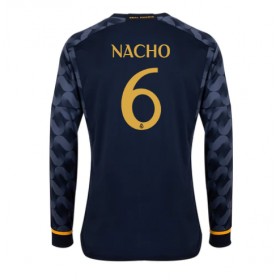 Real Madrid Nacho #6 Borta Kläder 2023-24 Långärmad